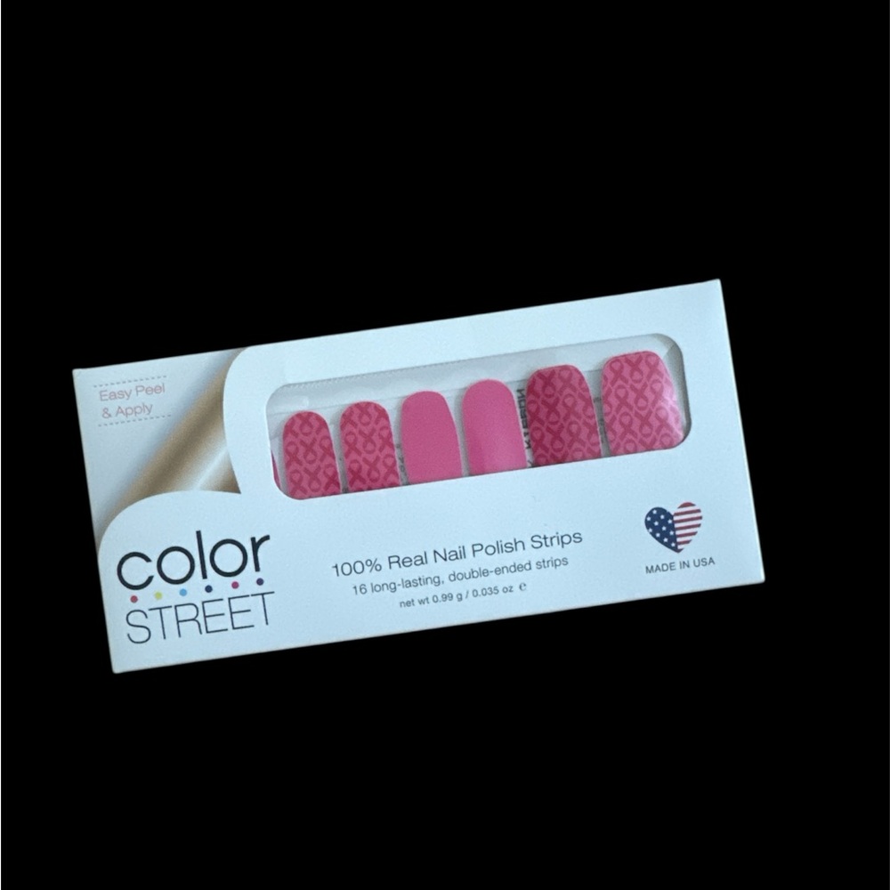 Color Street Vibrant Pink Nail Strips